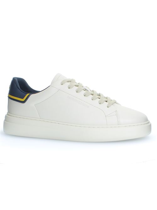 CALF SNEAKER HARMONT & BLAINE | EFM252.020.AA0.A8OFF WHITE - BLU